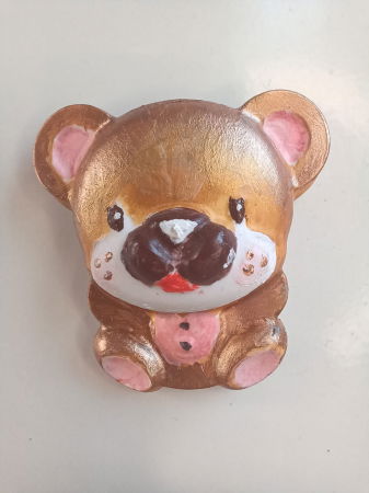 Magneți de frigider 'animalute ' din ceramica, lucrati si pictati manual. [3]