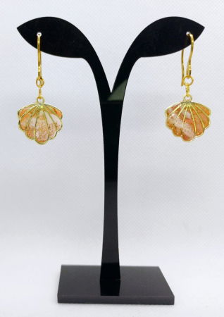 Set cercei si colier  "evantai " [1]