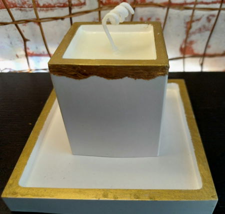 Set  Chic alb/auriu [2]