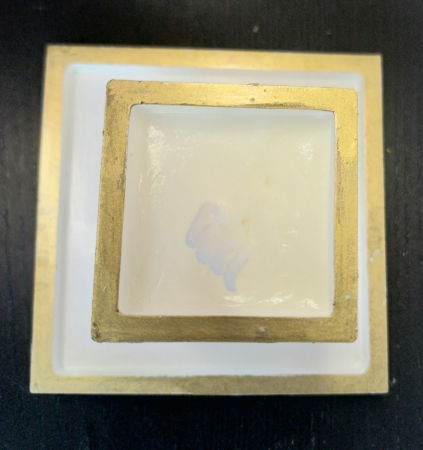 Set  Chic alb/auriu [6]