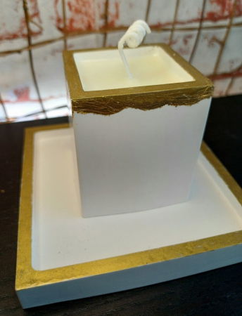 Set  Chic alb/auriu [9]