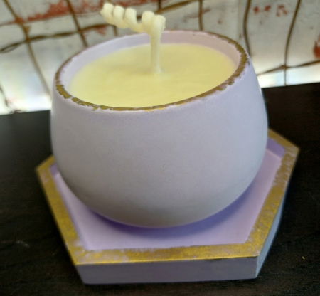 Set Chic mov/auriu [8]