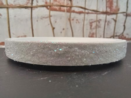 Set decorativ  Craciun - lumanare bradut plus suport ceramic. [2]