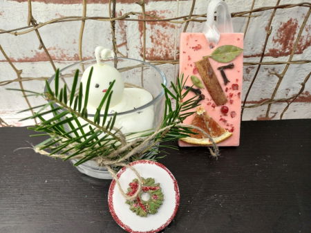 Lumanare parfumata  'Melting Snowman' [2]