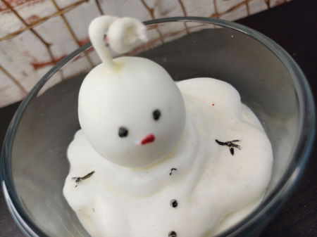 Lumanare parfumata  'Melting Snowman' [6]