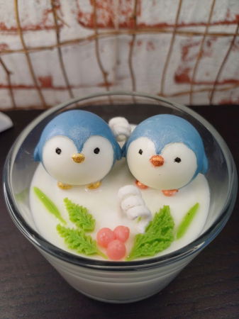 Lumanare parfumata - pinguini - [6]