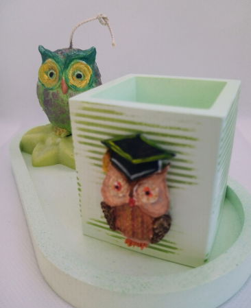 Set decorativ "Bufnita" [9]