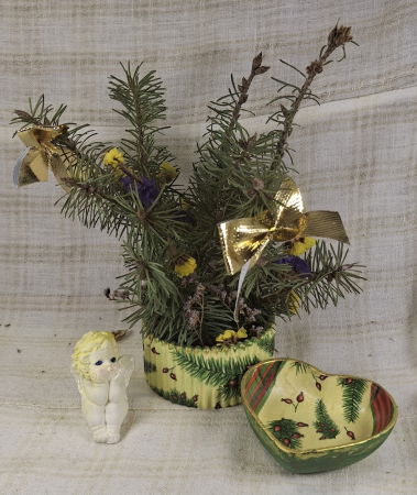 Lumanari decorative / 'turnate' - Set decorativ de Craciun