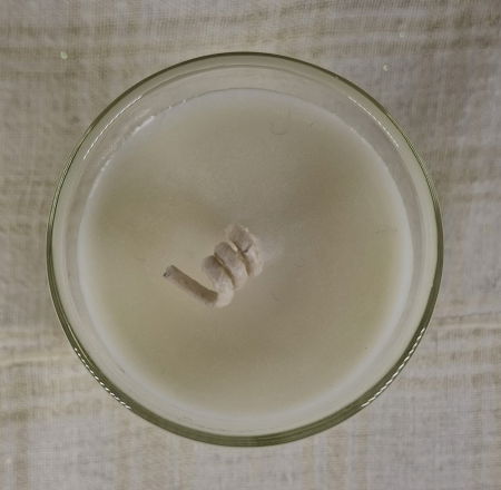 Set decorativ de Craciun - 'Love Santa' - lumanare plus suport din ceramica pictat manual [8]