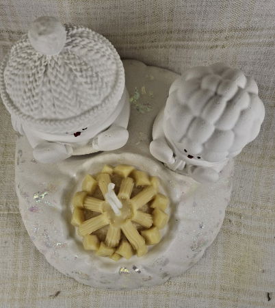 Set decorativ de Craciun - 'Snow Couple' [3]