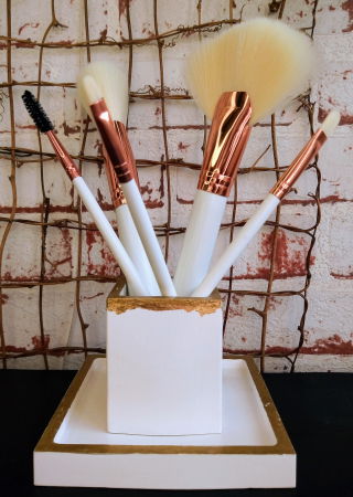 Set  Chic alb/auriu [1]