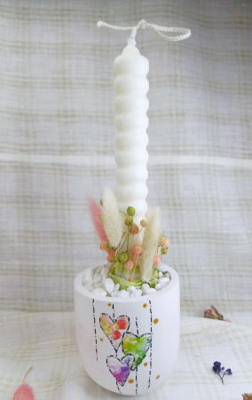 Set decorativ  "inimioare colorate" [1]