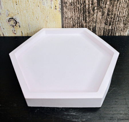 Suport hexagonal din ceramica handmade [2]