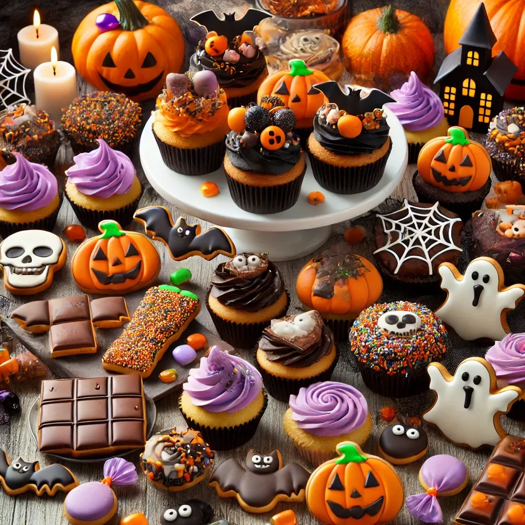 Dulciuri si decoruri de Halloween 