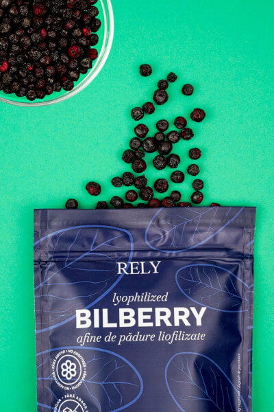 Afine de Padure Liofilizate Intregi, 30g, Rely [3]