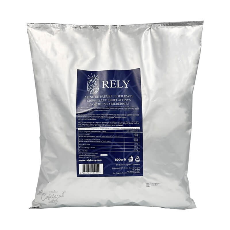 Afine de Padure Liofilizate Intregi, Rely, 800g [2]
