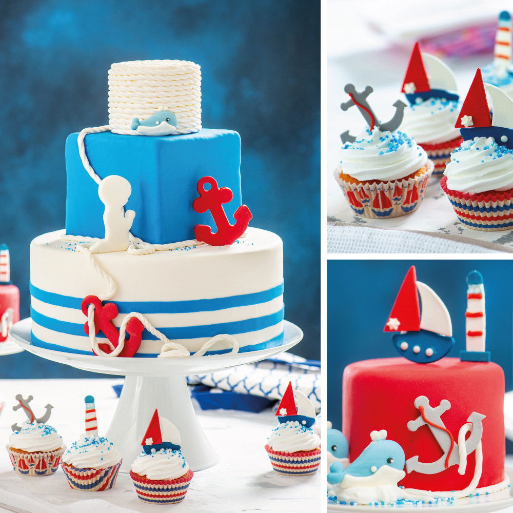 Ancora, Far - Decupatoare Plastic 7 x 8.5 si 4 x 8 x H 2.2 cm, 2 Buc [2]