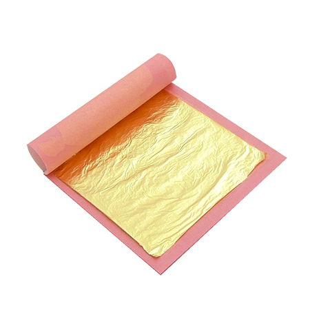 Aur Alimentar 24 kt, Foite 8 x 8 cm, 25 buc [1]