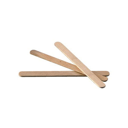 Bastonase lemn Desert/Inghetata pe bat, 11.4x0.95.xH0.2 cm, Set 500 buc [1]