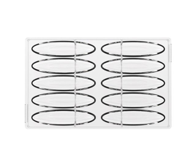 Batoane Ciocolata 11.5 x 2.5 x H 1.5cm - Matrita policarbonat Sogno, 10 cavitati (CH043) [2]