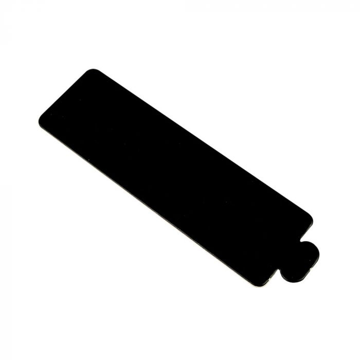 Baza Carton Prezentare Monoportii, Model Dreptunghiular Negru, 14 x 4 cm, Set 200 Buc [1]