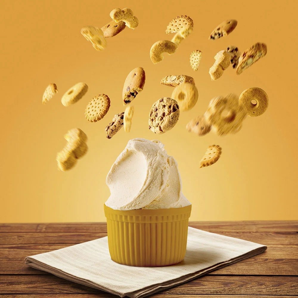 Baza Inghetata Artizanala Preparare la Rece, Mix Biscuiti PreGel, 0.75 kg [2]