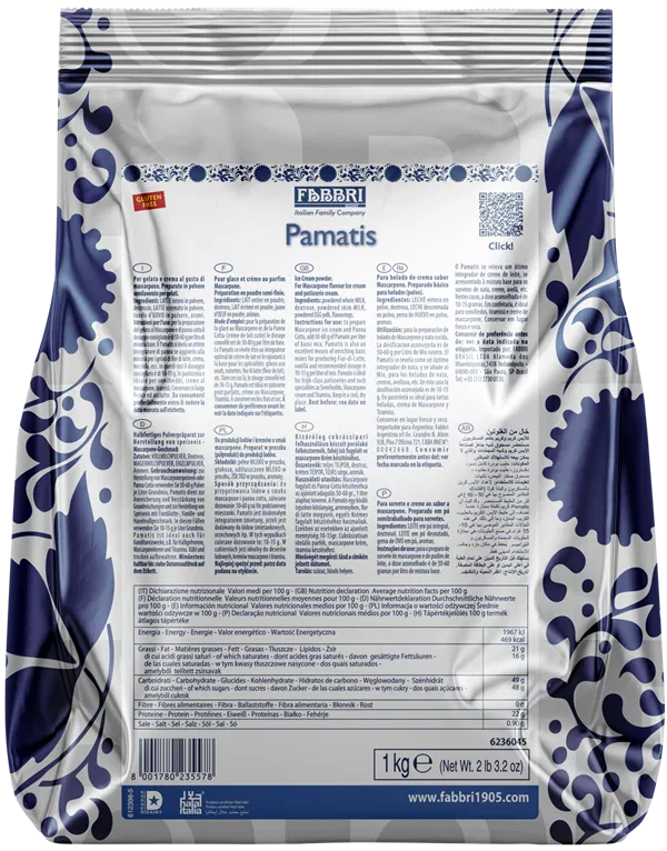 Baza pentru inghetata Pamatis Fabbri, 1 kg [1]