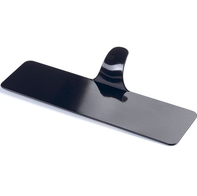 Baza Plastic Prezentare Monoportii, Model Dreptughiular Negru, 13 x 3.8 cm, Set 250 Buc [1]