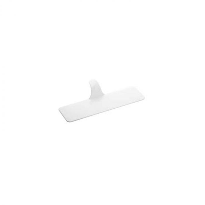 Baza Plastic Prezentare Monoportii, Model Dreptunghiular Alb, 9 x 3.8 cm, Set 350 Buc [1]