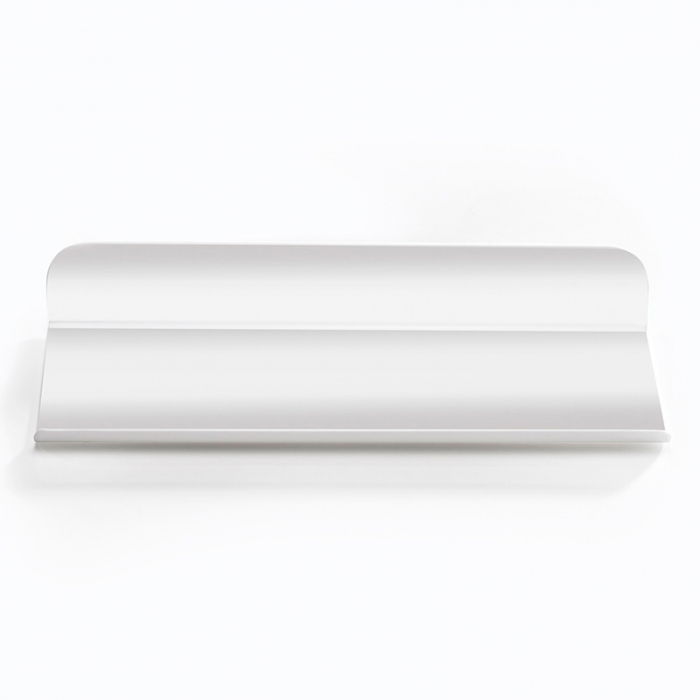 Baze Dreptunghi Servire Monoportii, Plastic Reciclabil Alb, 6x14 cm, Set 100 Buc [1]