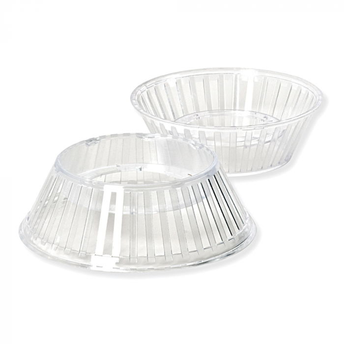 Baze Oua Ciocolata 1 kg, Material Plastic Transparent, Ø17.5xH6 cm, Set 3 Buc [1]