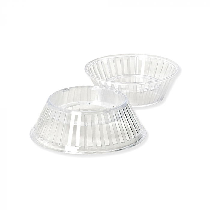 Baze Oua Ciocolata 350 g, Material Plastic Transparent, Ø10xH3.6 cm, Set 5 Buc [1]