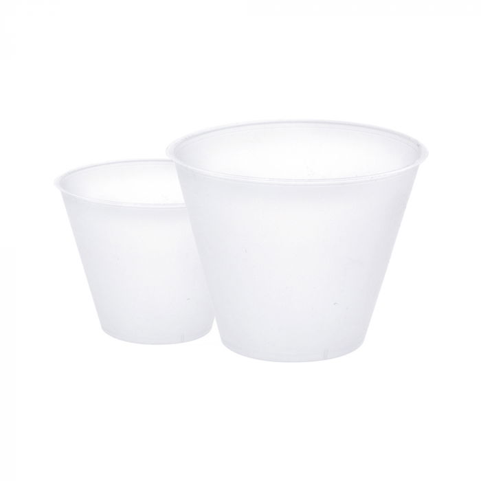 Baze Oua Ciocolata 500 g, Material Plastic Satinat, Ø12.8xH10.4 cm, Set 5 Buc [1]