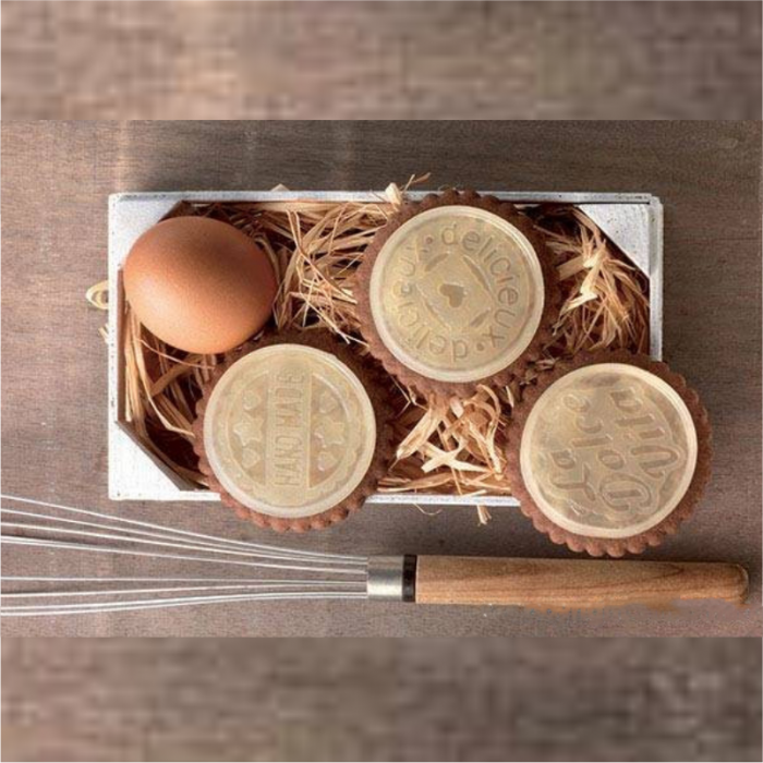 Biscuiti - Decupator Rotund Festonat Ø5.7xH 0.5 cm, Forma Silicon Dolce Vita, 6 cavit. (CKC05) [7]