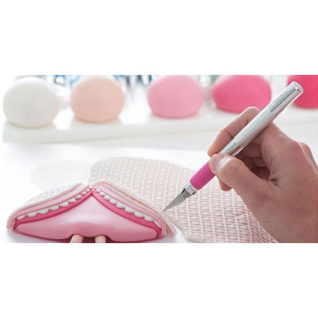 Bisturiu Metal cu Zona Aderenta pe Maner, L 16 cm [3]