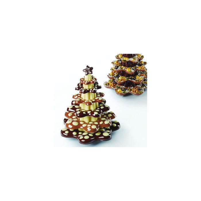 Brad Craciun Ring 3D, Ø16xh20 cm - Kit Matrite Plastic 1 Subiect [2]