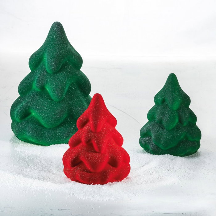 Brad Craciun Zapada Mini 3D Ø9.5xH12 cm - Kit Matrite Plastic 1 Subiect [2]