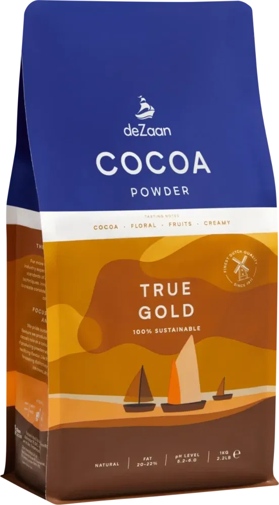 Cacao pudra naturala, True Gold de la Dezaan, punga de 1 Kg [1]