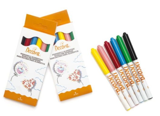 Carioca Decor Culori Mixte, Cap Scriere Subtire, Set 6 buc [3]