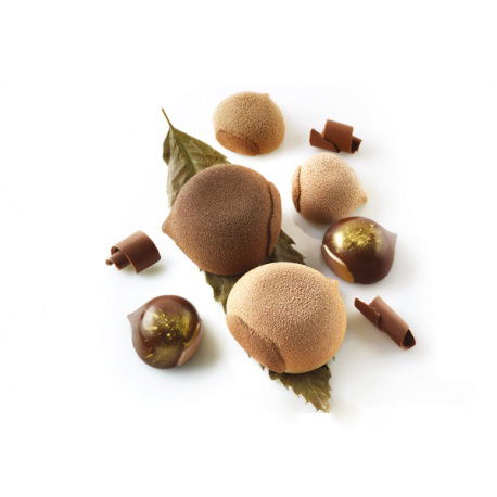 Castana Mignon, Ø4.8xH2.5 cm - Forma Silicon Monoportii, 15 cavitati [3]