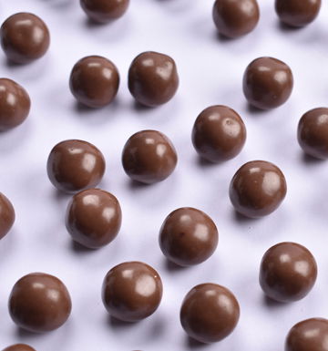 Cereale Crocante Glazurate cu Ciocolata cu Lapte, 1 kg, Ø 16mm [1]