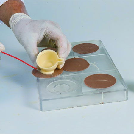 Cescute Mici Ciocolata Ø5xh3.2 cm - Matrita Policarbonat [4]