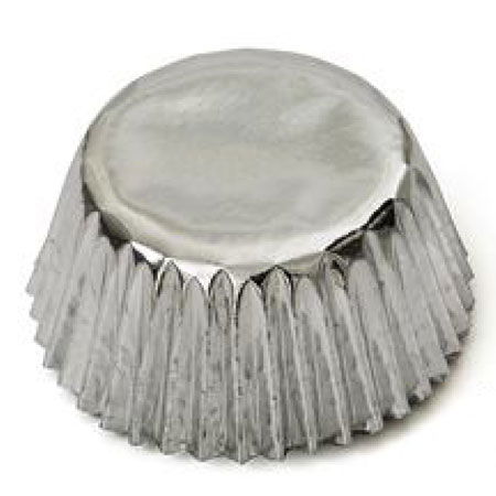 Chese L Hartie Argintiu, Ø 5 x H 3.2 cm, 60 buc [4]