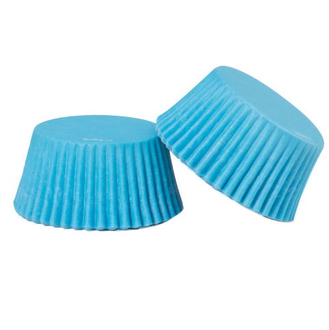 Chese L Hartie Bleu, Ø 5 x H 3.2 cm, 75 buc [1]