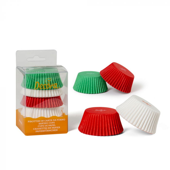 Chese L Hartie ColorMix 3 Culori, Ø 5 x H 3.2 cm, 75 buc [3]