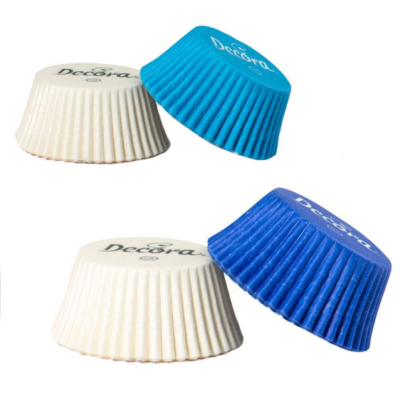 Chese L Hartie ColorMix 3 Culori, Ø 5 x H 3.2 cm, 75 buc [1]