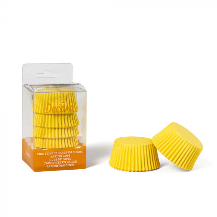 Chese L Hartie Galben, Ø 5 x H 3.2 cm, 75 buc [3]