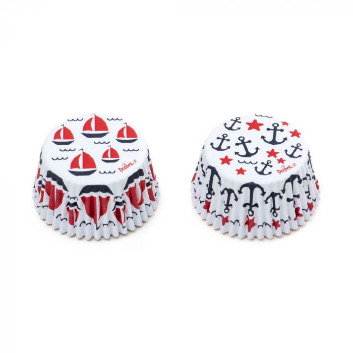 Chese L Hartie Model Navy, Ø 5 x H 3.2 cm, 36 buc [1]