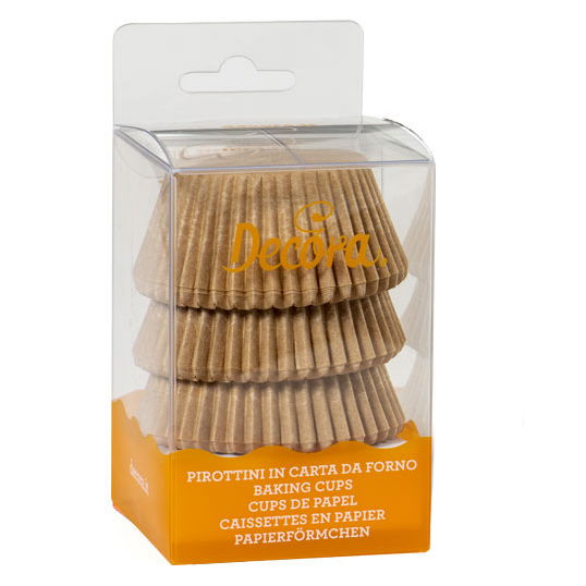 Chese L Hartie Natur, Ø 5 x H 3.2 cm, 75 buc [2]