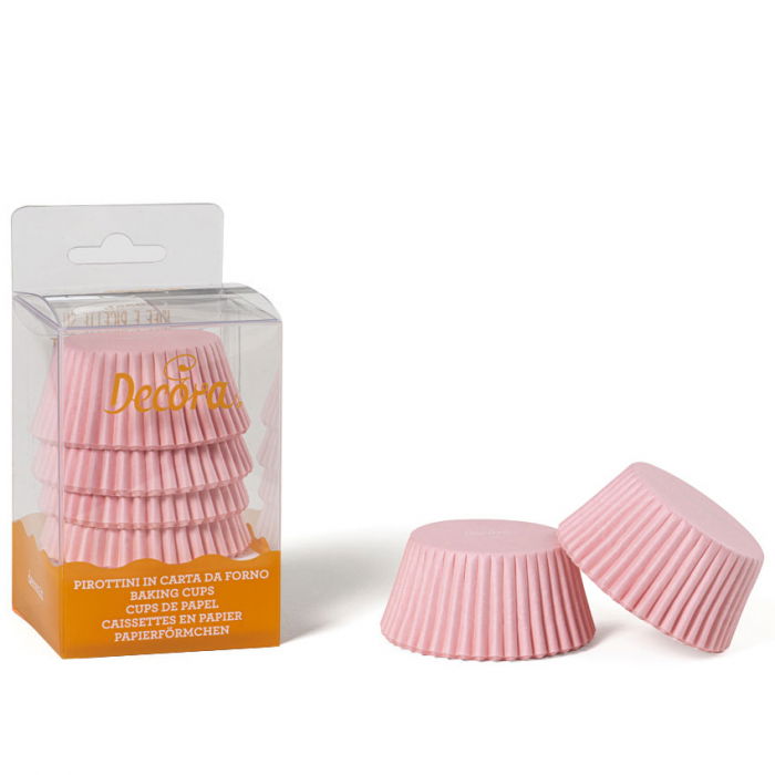 Chese L Hartie Roz, Ø 5 x H 3.2 cm, 75 buc [3]